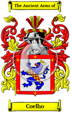 Coelho Family Crest/Coat of Arms