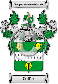 Coffer Family Crest Download (jpg) Legacy Series - 150 DPI