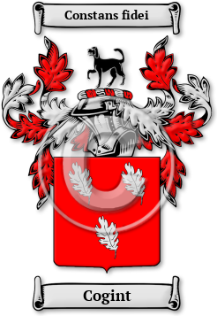 Cogint Family Crest Download (JPG) Legacy Series - 600 DPI