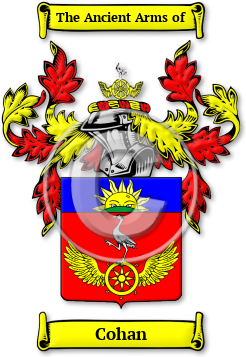 Cohan Family Crest Download (jpg) Legacy Series - 150 DPI