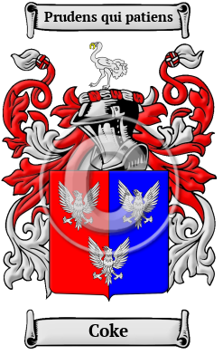 Coke Family Crest/Coat of Arms