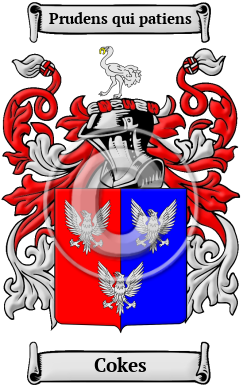 Cokes Family Crest/Coat of Arms
