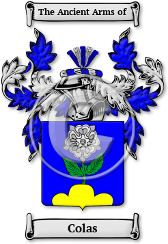 Colas Family Crest Download (JPG) Legacy Series - 600 DPI