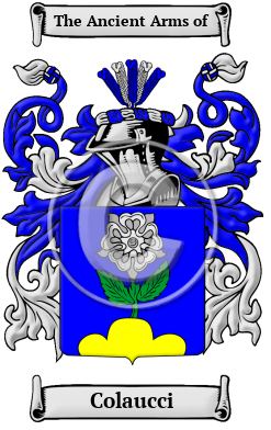 Colaucci Family Crest/Coat of Arms