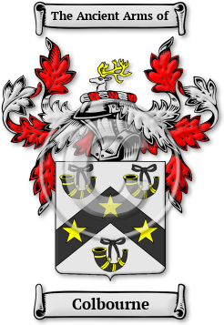 Colbourne Family Crest Download (jpg) Legacy Series - 150 DPI