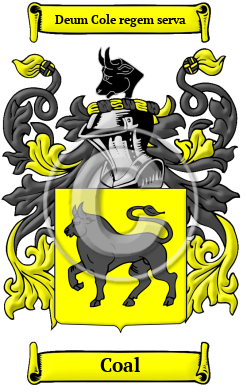Coal Family Crest/Coat of Arms