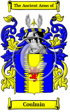 Coulmin Family Crest/Coat of Arms