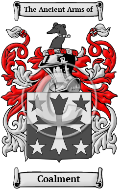 Coalment Family Crest/Coat of Arms