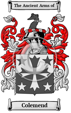 Colemend Family Crest/Coat of Arms