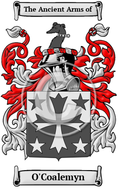 O'Coalemyn Family Crest/Coat of Arms