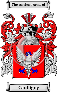 Caulligny Family Crest/Coat of Arms