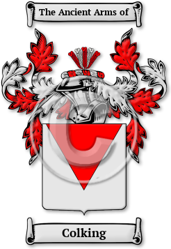 Colking Family Crest Download (jpg) Legacy Series - 150 DPI