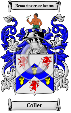 Coller Family Crest/Coat of Arms