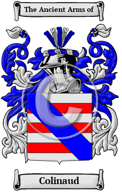 Colinaud Family Crest/Coat of Arms