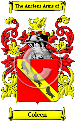Coleen Family Crest/Coat of Arms