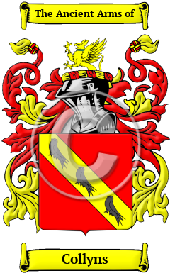 Collyns Family Crest/Coat of Arms