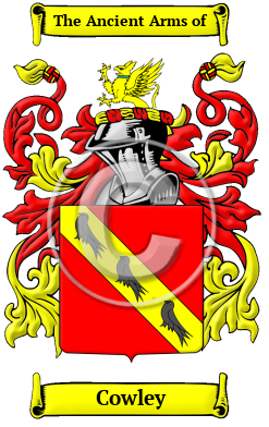 Cowley Family Crest Download (JPG) Heritage Series - 300 DPI