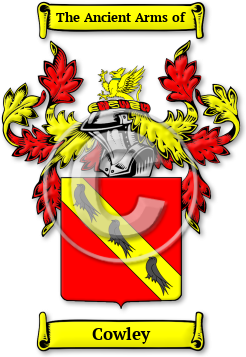 Cowley Family Crest Download (jpg) Legacy Series - 150 DPI
