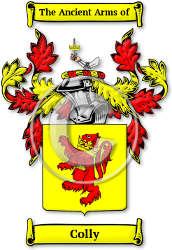 Colly Family Crest Download (jpg) Legacy Series - 150 DPI