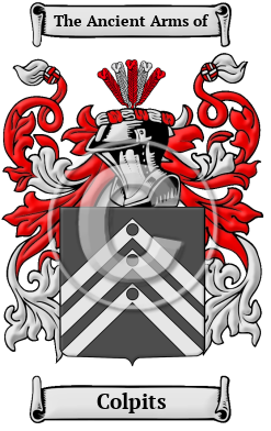 Colpits Family Crest/Coat of Arms