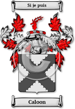 Caloon Family Crest Download (JPG) Legacy Series - 600 DPI