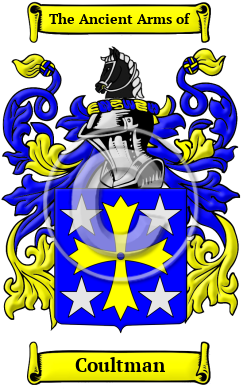 Coultman Family Crest/Coat of Arms