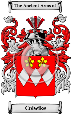 Colwike Family Crest/Coat of Arms