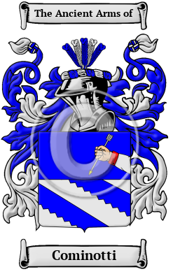 Cominotti Family Crest/Coat of Arms