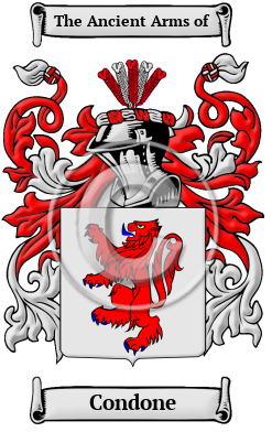 Condone Name Meaning Family History Family Crest Coats of Arms
