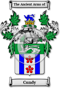 Cundy Family Crest Download (JPG) Legacy Series - 600 DPI