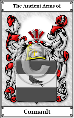 Connault Family Crest Download (JPG) Book Plated - 600 DPI