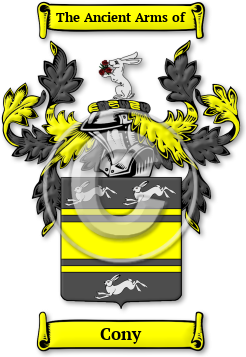 Cony Family Crest Download (JPG) Legacy Series - 300 DPI