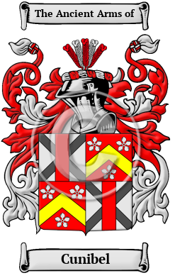 Cunibel Family Crest/Coat of Arms