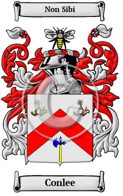 Conlee Family Crest/Coat of Arms
