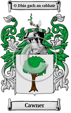 Cawner Family Crest/Coat of Arms