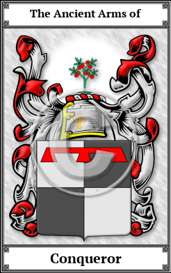Conqueror Family Crest Download (JPG)  Book Plated - 150 DPI