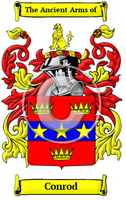 Conrod Family Crest/Coat of Arms