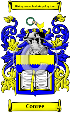Conree Family Crest/Coat of Arms