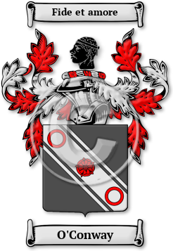 O'Conway Family Crest Download (jpg) Legacy Series - 150 DPI