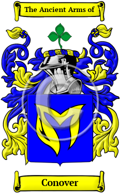 Conover Family Crest/Coat of Arms