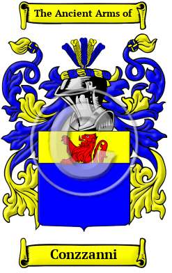 Conzzanni Family Crest/Coat of Arms