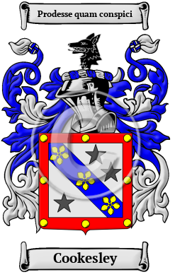 Cookesley Family Crest/Coat of Arms