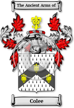 Colee Family Crest Download (jpg) Legacy Series - 150 DPI