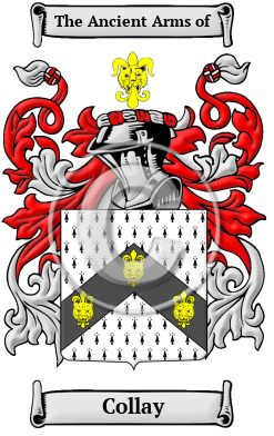 Collay Family Crest/Coat of Arms