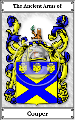 Couper Family Crest Download (JPG)  Book Plated - 150 DPI