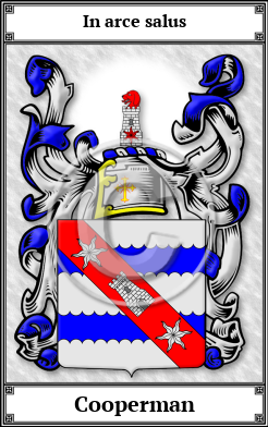 Cooperman Family Crest Download (JPG) Book Plated - 600 DPI