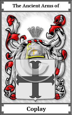 Coplay Family Crest Download (JPG) Book Plated - 600 DPI