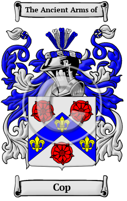 Cop Family Crest/Coat of Arms