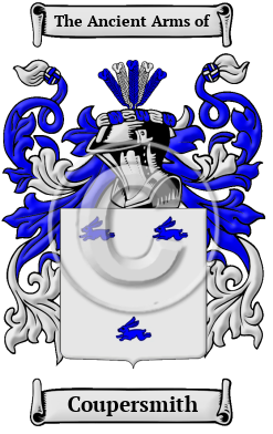 Coupersmith Family Crest/Coat of Arms