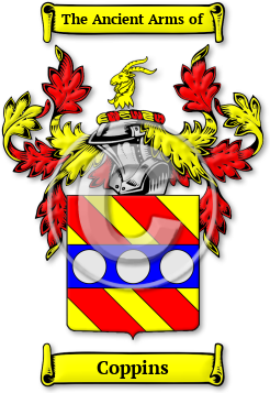 Coppins Family Crest Download (jpg) Legacy Series - 150 DPI
